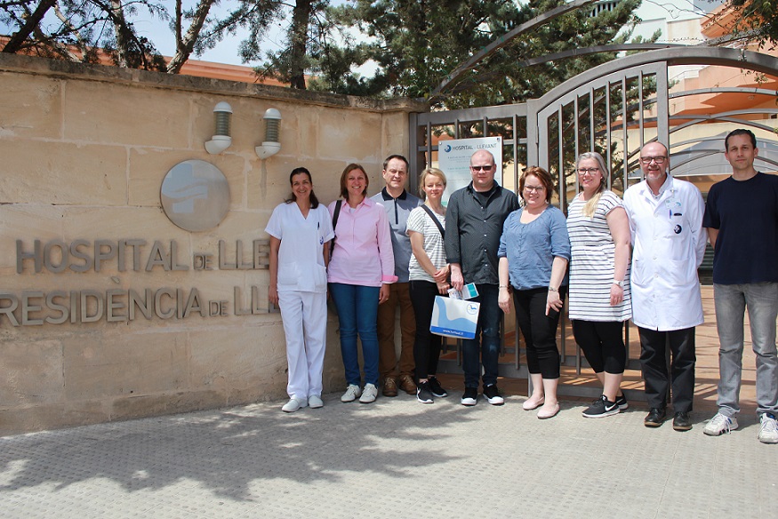 El Complex Sanitari Llevant formará a alumnos del instituto Turkum de Finlandia dentro del programa ERASMUS